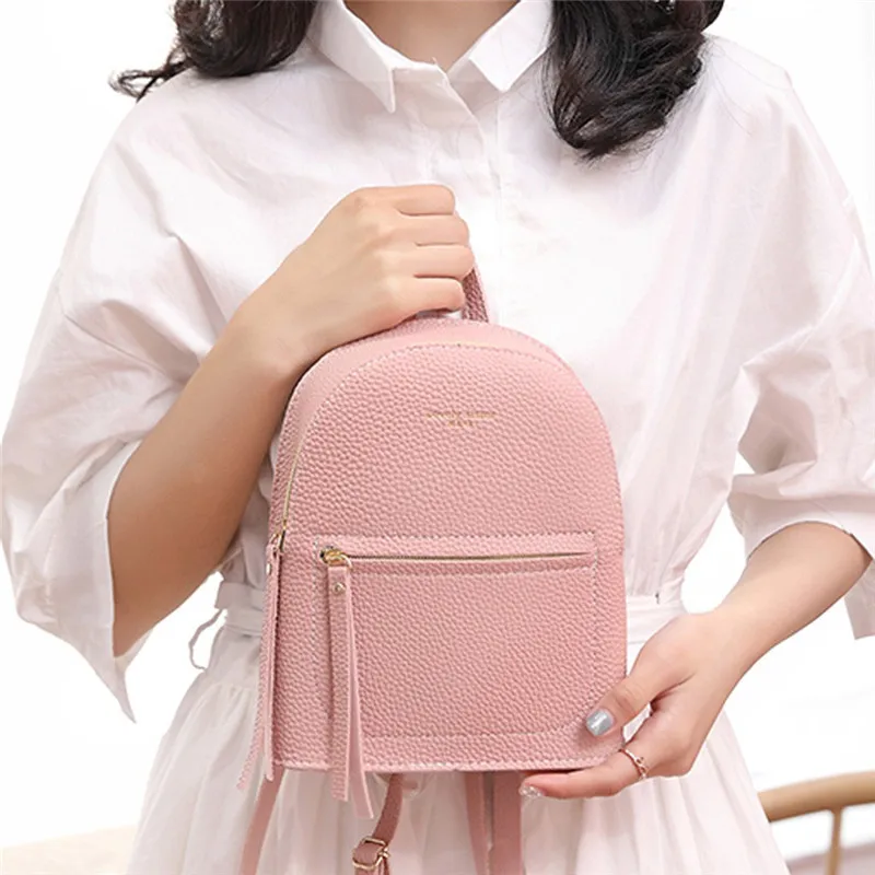 Женский рюкзак сумка через плечо для колледжа на женщин 2019 школьная Дорожная