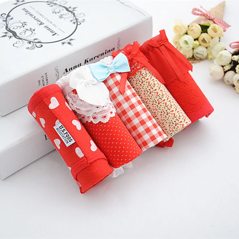 

Hot 5Piece/lot Soft Cotton Young Girl Briefs for Teenage Girls Panties Candy Colors Kids Underwear Pants Underpants 12-22 year