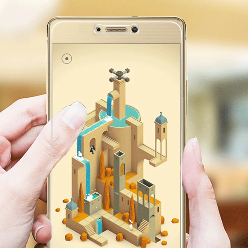2.5D высококачественное закаленное стекло для Huawei p8 Lite 2017 протектор экрана