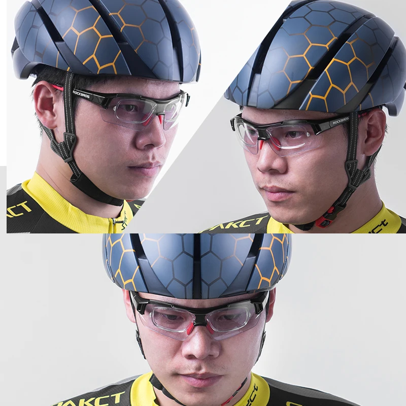 ROCKBROS UV400 поляризованный фотохромный унисекс очки для велосипедистов MTB дорожный