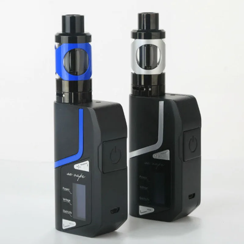 100W TC Electronic Cigarette Kits built-in 2000mAh box mod Battery 510 connector 4.0ml atomizer Metal Body 0.5Ohm Vape | Электроника