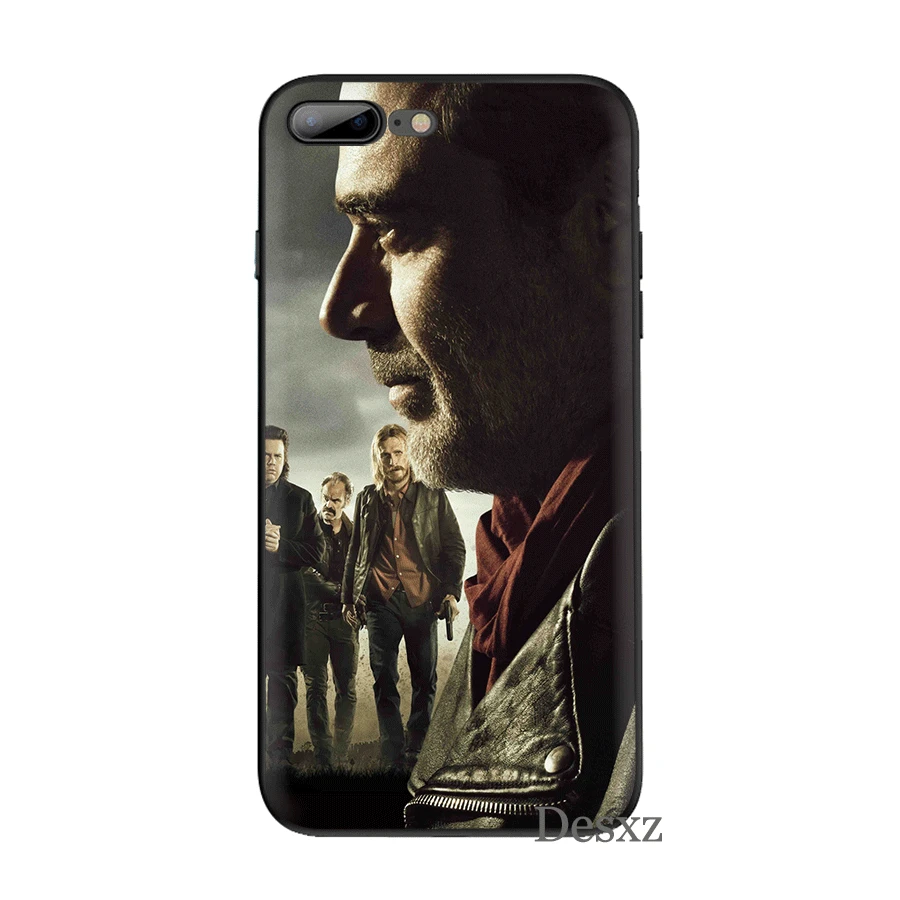 Силиконовый ТПУ чехол для телефона Walking Dead iPhone 11 Pro X XS Max XR 6 6s 7 8 Plus 5 5s SE защитный |