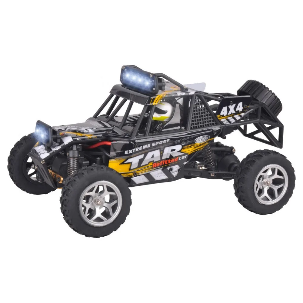Wltoys 18428 Модернизированный 540 щеточный мотор высокая скорость 40 км/ч 1:18 4D 2 4G RC