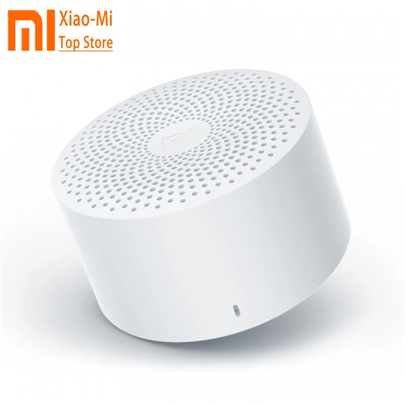 Белый Xiaomi XiaoAI Портативный беспроводной Bluetooth 4,2 динамик умный голосовой контроль Громкая связь бас динамик - Цвет: Белый