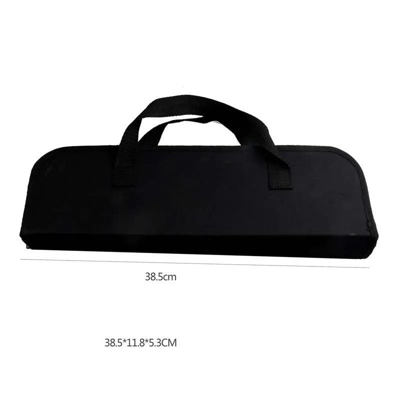 5pcs/set BBQ Tools Set Stainless Steel Brush Knife Fork Shovel Food Clip with Storage Bag Barbecue Kit |