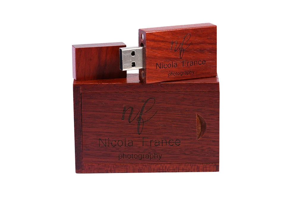SHANDIAN Деревянный Маленький Квадратный Блок USB+ коробка флэш-накопитель USB2.0 64 ГБ 32 ГБ 16 ГБ 8 ГБ 4 ГБ карта памяти фотографии свадебные подарки