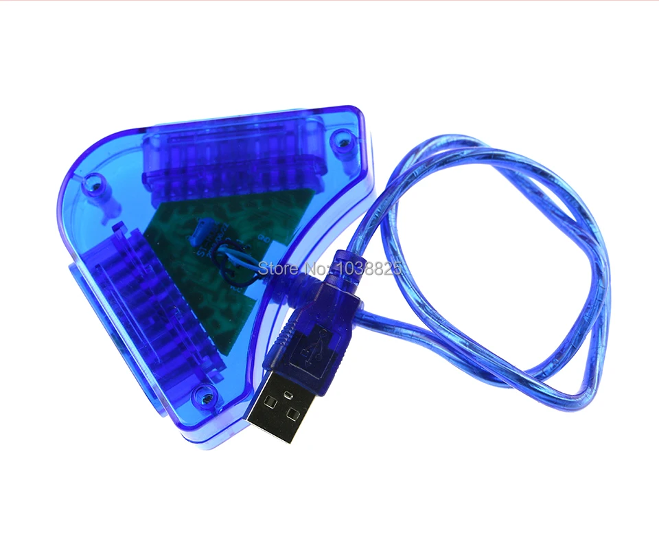 Игровой USB-переходник Joypad для двух игровых приставок Кабель-адаптер PS2 Dual Playstation 2