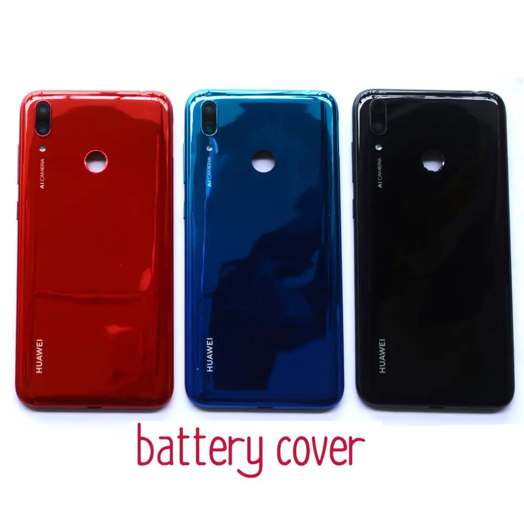 Задняя крышка для батареи 6 26 &quotдля Huawei Y7 2019 prime 2019|Корпусы и рамки мобильных