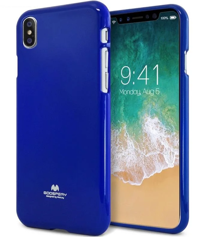 Mercury Goospery красочный желеобразный гибкий ТПУ мягкий чехол для iPhone 6 6s 7 8 Plus 11 Pro X Xs Max