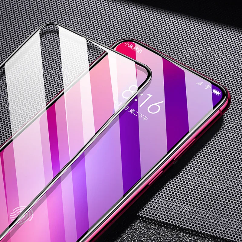 Для стекла Xiaomi Mi 9T Защитная пленка для экрана с полным клеем закаленное стекло