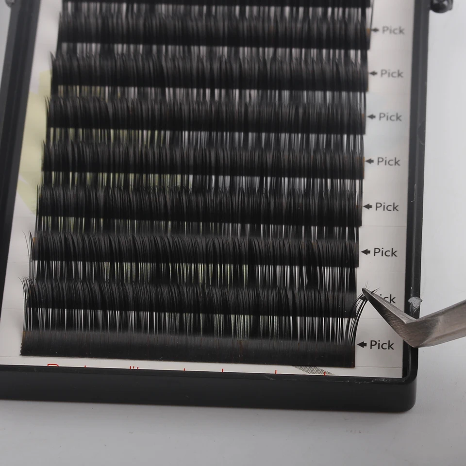 Пинцет Vetus из нержавеющей стали для бровей пинцет ресниц изогнутый