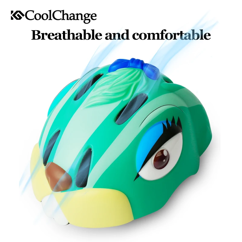 Велосипедный шлем CoolChange для детей горного велосипеда с мультяшным Кроликом
