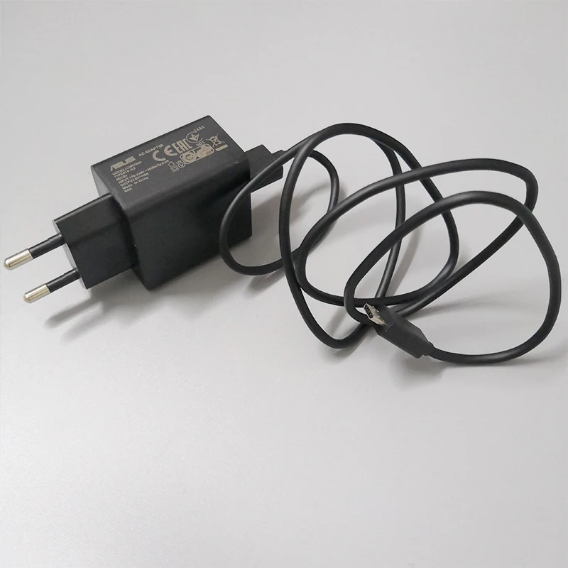 Оригинальный Для ASUS Зарядное устройство ЕС Plug адаптер 5 2 V 2A быстрая зарядка Micro USB
