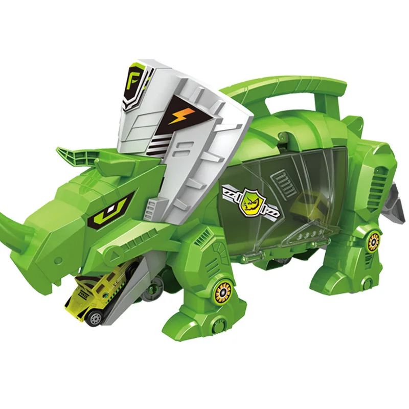 Забавная Игрушечная машина модель динозавра коробка для хранения грузовик детей