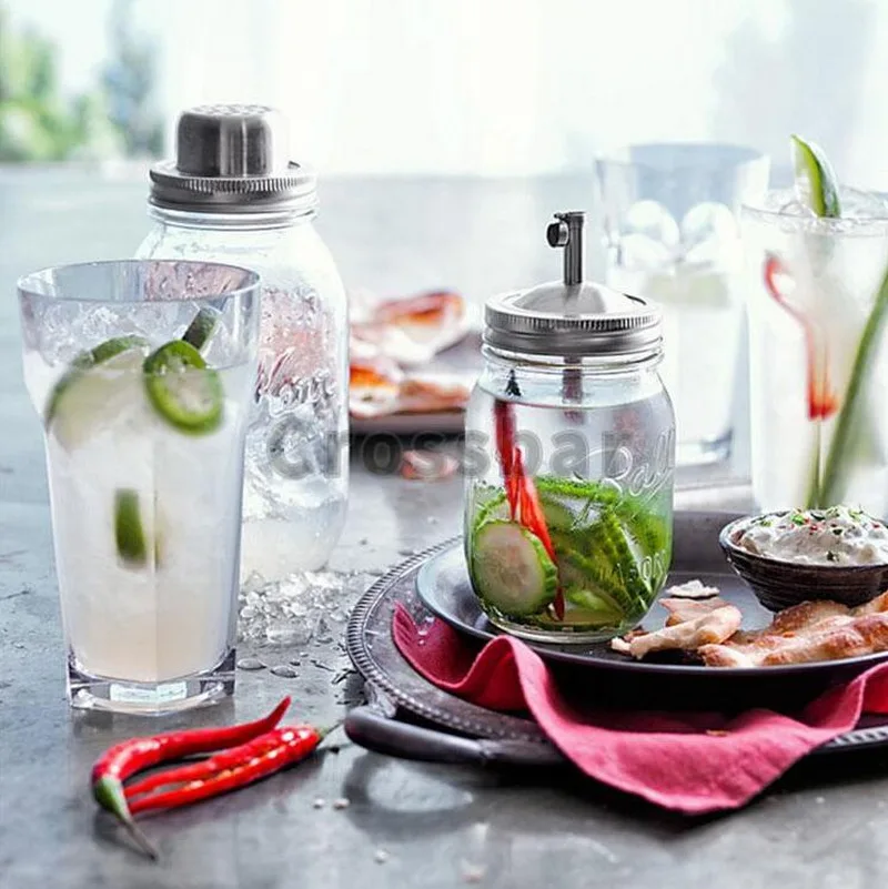 Стеклянный коктейльный набор Bartender martini бутылка для коктейлей из трех предметов |