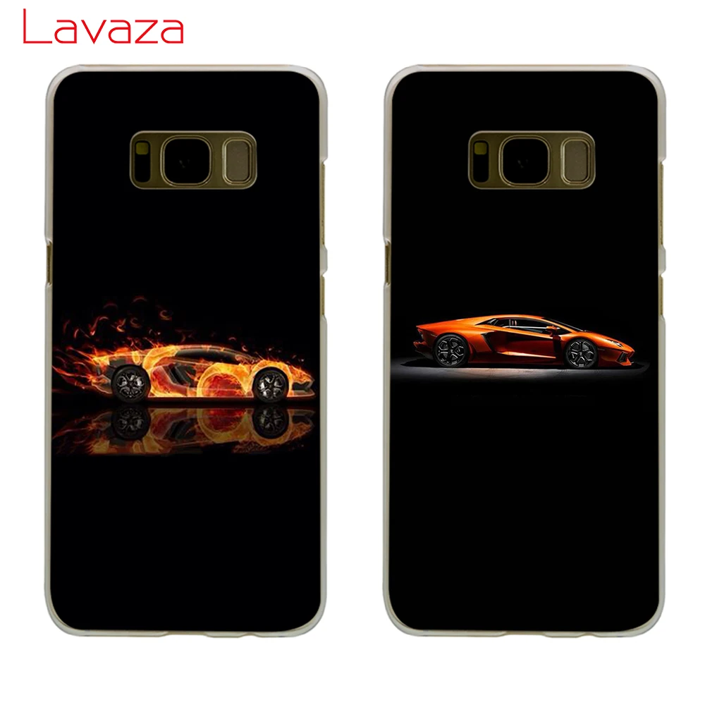 Твердый чехол для телефона Lavaza модный роскошный с задними фонариками Samsung Galaxy S8 S9