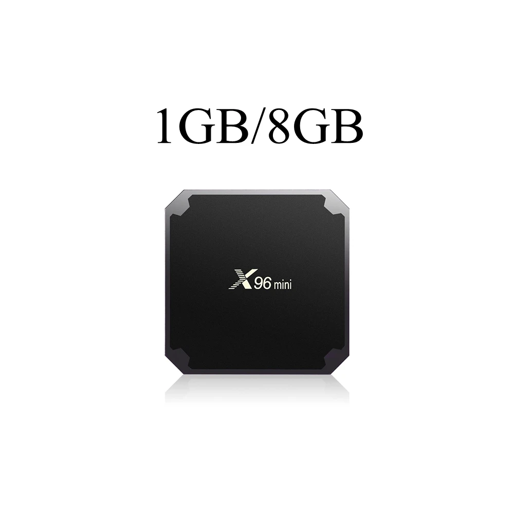 1G 8G 10 шт. Android 7,1 Smart tv BOX Amlogic S905W четырехъядерный X96 мини 1G/8G 2G/16G 2,4G wifi H.265 VP9 UHD 4K HDMI 2.0A медиаплеер - Цвет: 1G 8G
