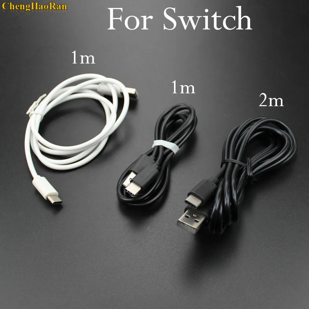 1pcs USB Power cable For Nintend Switch 1M Charging Cable NS Game Console Data Charger Accessory | Электроника