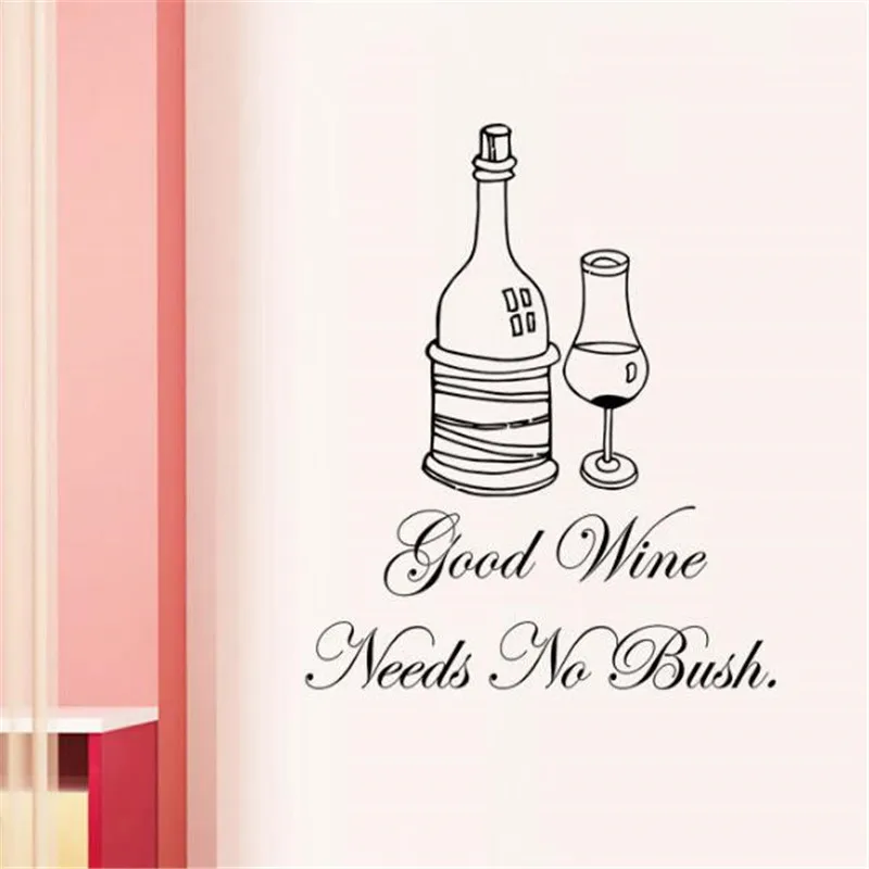 IDFIAF креативный настенный стикер для напитков из красного вина бара ресторана