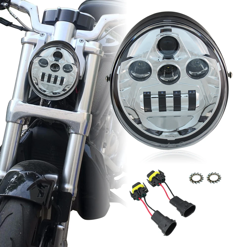 Прожекторная фара VROD VRSCA VRSC VRSC/V ROD светодиодный головной фонарь для мотоцикла| |