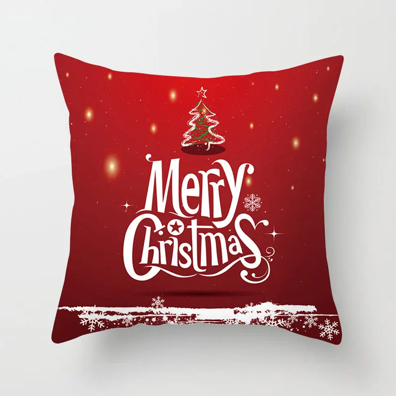 Houspace с надписью &quotMerry Christmas&quot для дома дивана автомобиля декоративный чехол