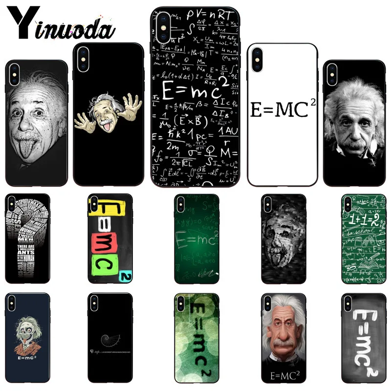 11pro MAX e mc2 E = mc Math Альберт Эйнштейн Роскошный Уникальный Дизайн чехол для телефона
