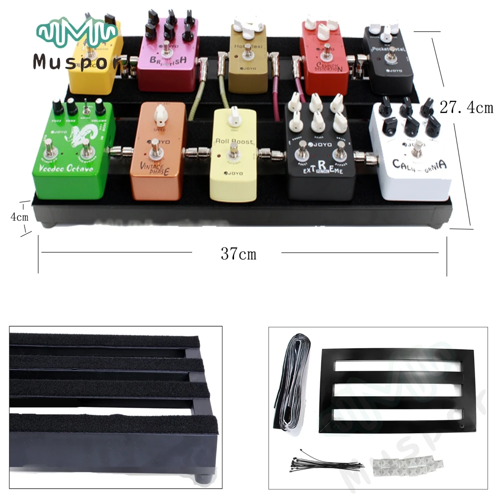 Педальная доска для педалей эффектов чехол-подставка электрической гитары