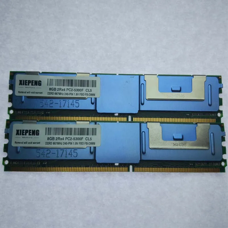 Сервер ОЗУ 16 ГБ DDR2 ECC с буферами для IBM BladeCenter HS21 Type 8853 XM 1915 7995 8 667 МГц 4 Гб 1