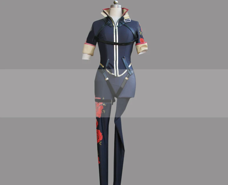 Настраиваемый костюм для косплея Overwatch Lena Oxton Tracer Skin Rose|Игровые костюмы| |