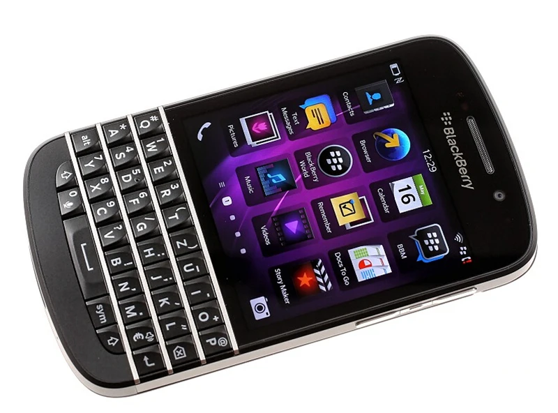 Q10 Оригинальный разблокирована Blackberry двухъядерный 8MP 16 Гб Встроенная память 2
