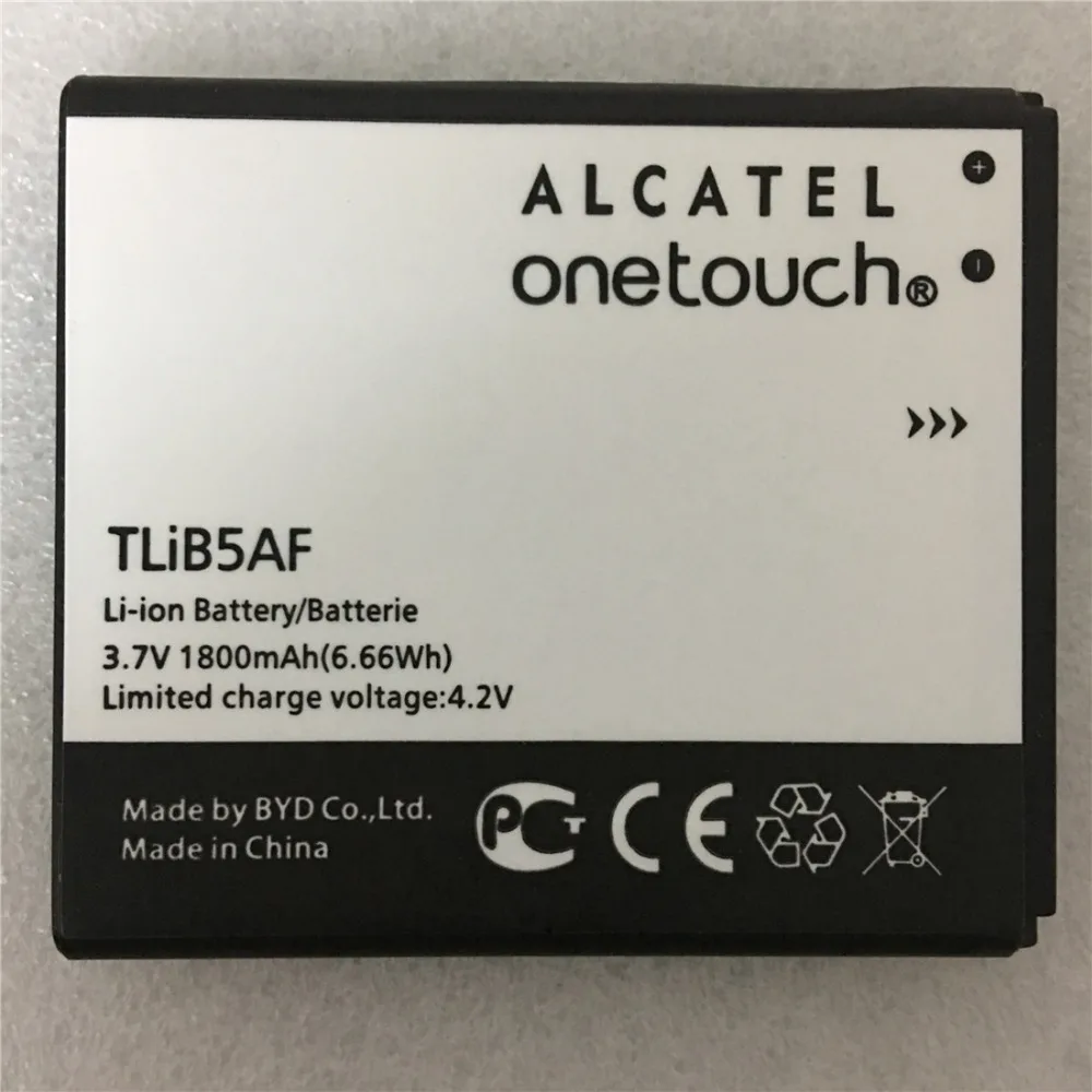 1800 мАч! Новый TLiB5AF Батарея для Alcatel One Touch Pop C5 OT 5036 5036D 5037 5037D 5037A 5037X|Аккумуляторы