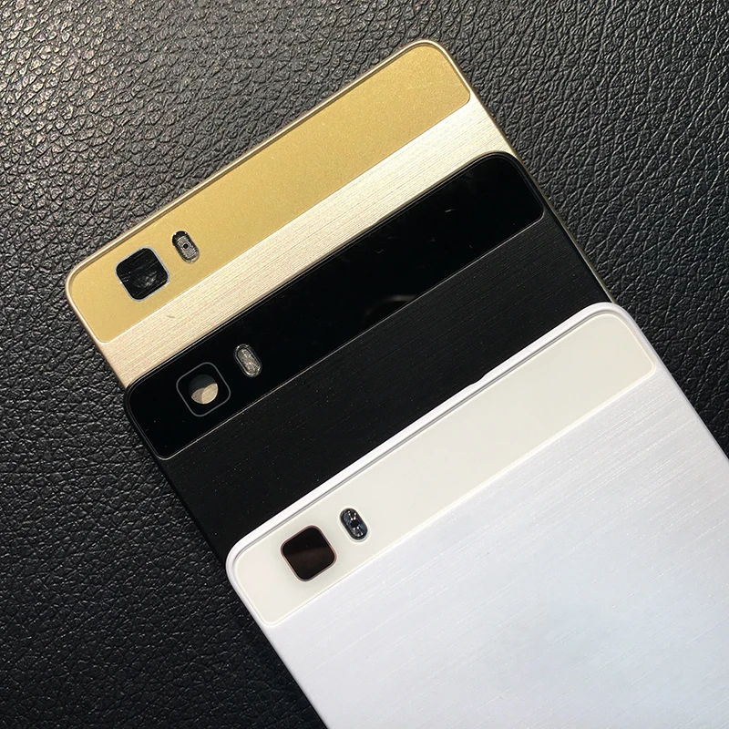 Высокое качество для Huawei P8 Lite крышка батареи задняя дверь корпуса стеклянная