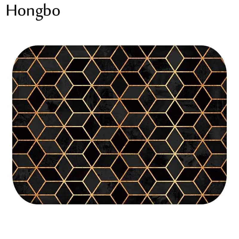 Hongbo 40*60 см нескользящий коврик с геометрическим рисунком дверные коврики для