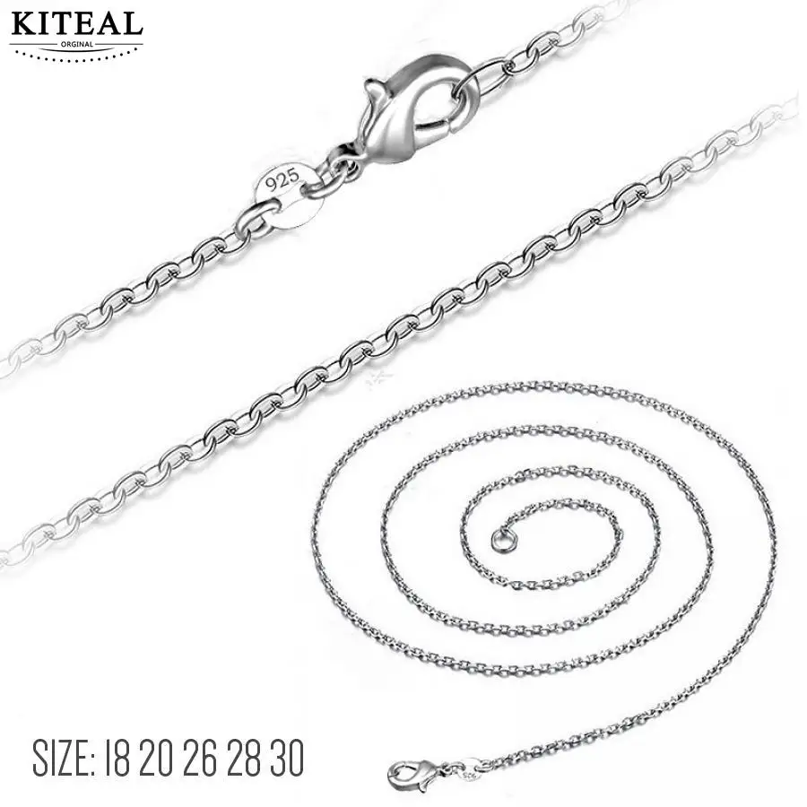 KITEAL 3 вида цветов розовое/золотое/серебряное ожерелье для женщин и мужчин цепочка