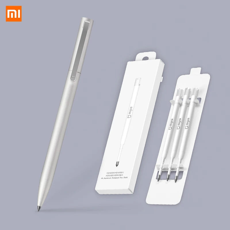 Xiaomi Mijia металлические P E N PREMEC гладкие швейцарские Сменные Ручки из сплава MiKuni