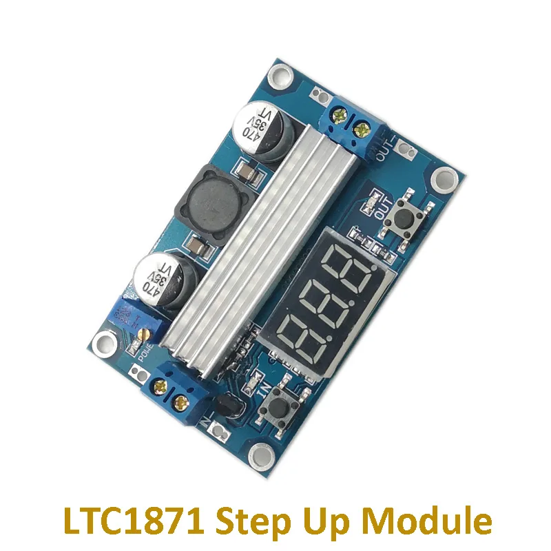 100 Вт DC 3 ~ 35 В до 5 повышающего преобразователя LTC1871 Step Up Модуль Питание Напряжение