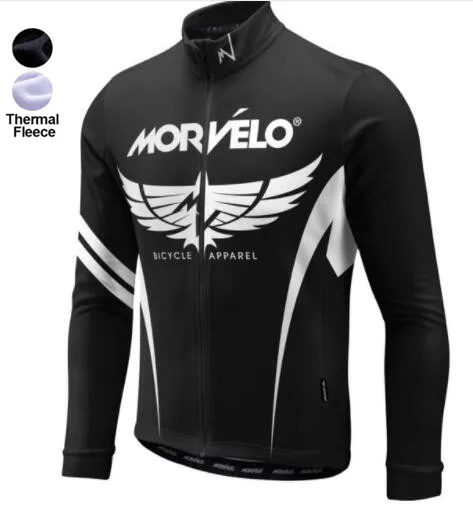 Зимняя Теплая Флисовая велосипедная майка с длинным рукавом Ropa ciclismo hombre одежда