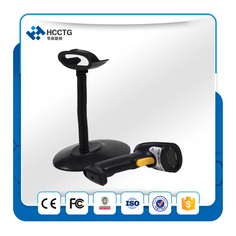 Низкая цена 1D сканер штрих-кода считыватель лазерный HS6100 | Компьютеры и офис