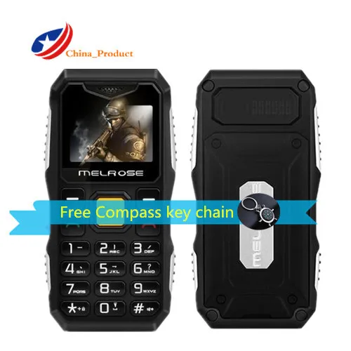 Большой голосовой светодиодный фонарик Melrose S10 с русскими клавишами FM MP3 bluetooth