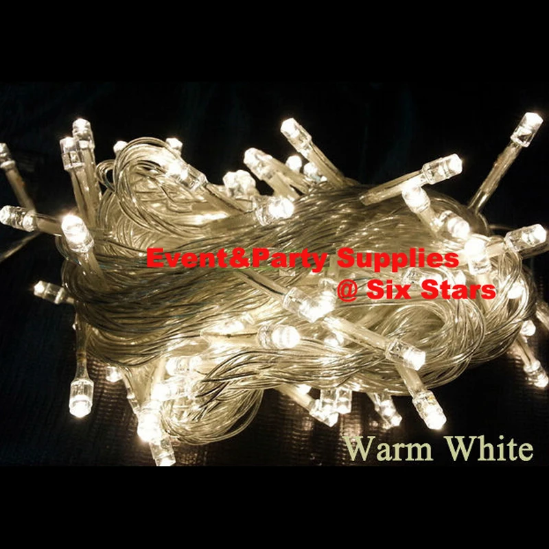 

New colorful 110v/220V Led String Christmas Lights 10m 100leds With 8 Modes for Holiday/Party/Decoration