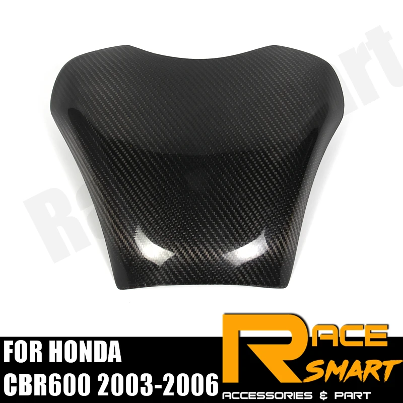 

CBR600 2003-2006 Motorcycle Carbon Fiber Fuel Tank Cover Protector Case Accessories For HONDA CBR 600 CBR-600 2004 2005 Black