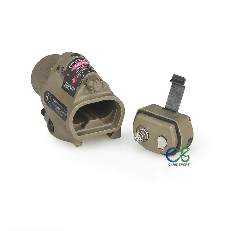 Тактический светильник TRIJICON M6, охотничий белый светильник с красным лазерным прицелом для охоты на открытом воздухе, gs15-0007R
