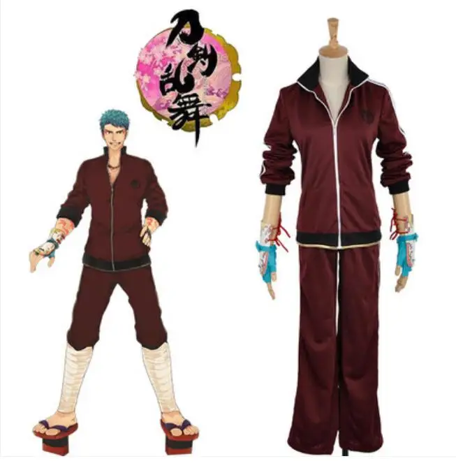 

Горячая аниме Touken Ranbu онлайн косплей Yamabushi Kunihiro Мультфильм Хэллоуин вечевечерние НКА женщины и мужчины Косплей форма костюмы