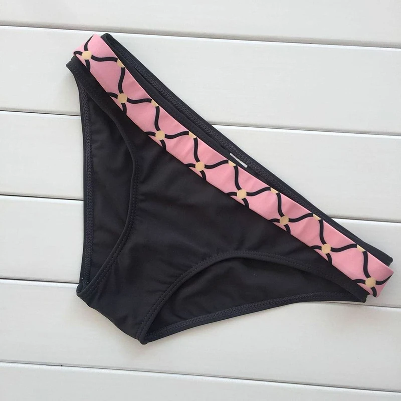 Rhyme Lady new bikini set push up women swimsuits backless swimwear print bathing suit girl beach wear biquini |