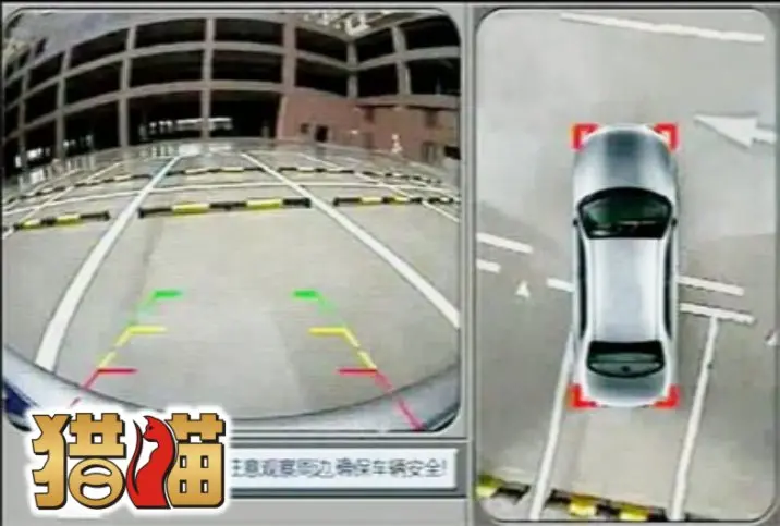 Бесшовная 360 градусная автомобильная система мониторинга парковки панорамный