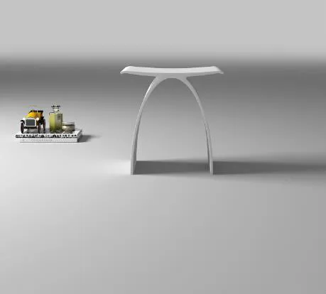 Идеальное изогнутое сидение для ванной комнаты верстак моделирования стул сауны