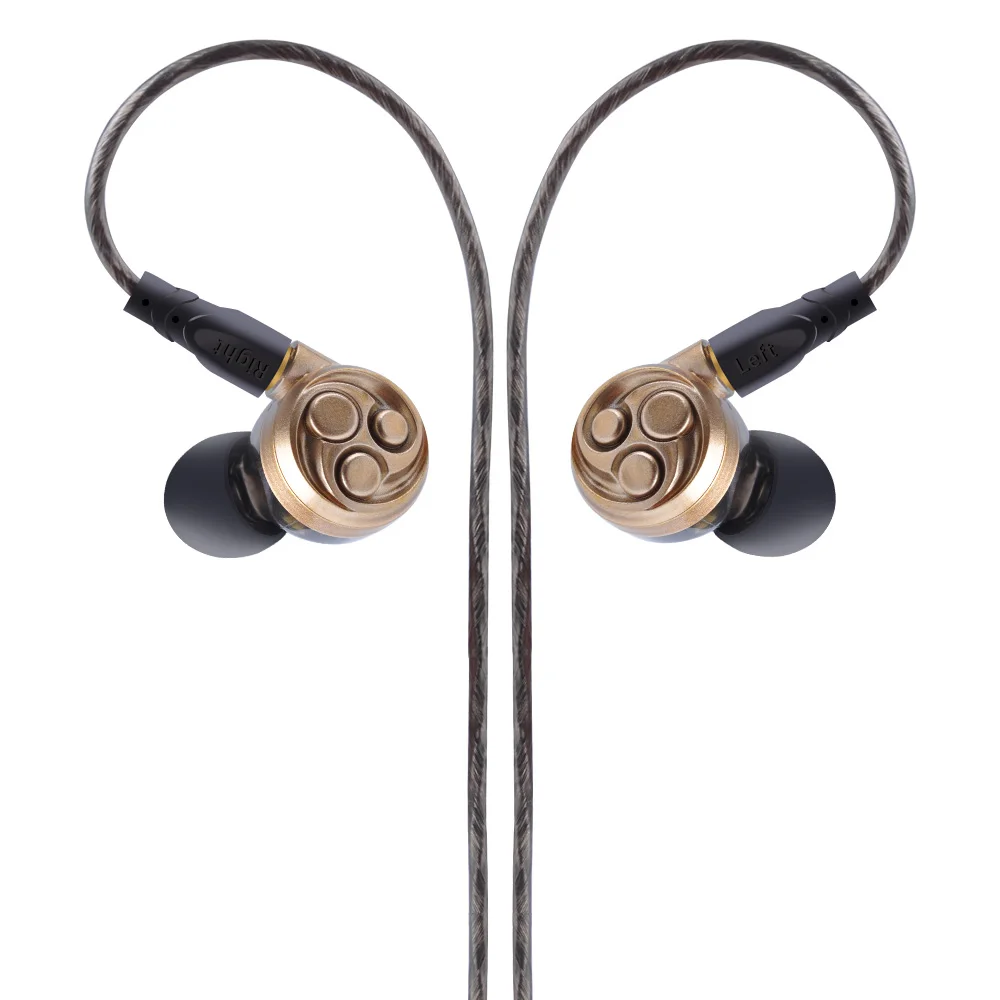 AK KINBOOFI F60 3DD наушники для ушей музыкальные HIFI Monito металлические спортивные бега с