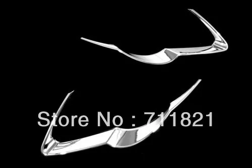 Автомобильный Стайлинг хромированный светильник нижняя отделка для Volkswagen VW Passat