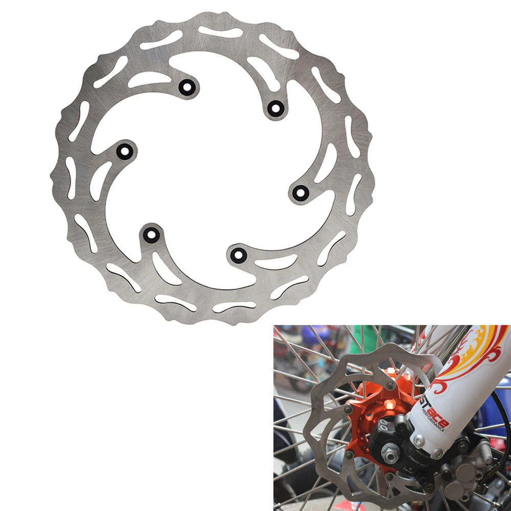Передний волнистый тормозной диск для мотоцикла ротор KTM 125 200 250 300 400 500 All MX/ENDURO