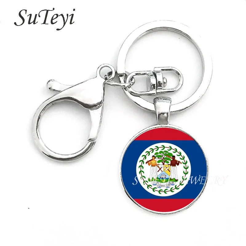 SUTEYI классический Северная Америка Национальный кулон в форме флага Панама и